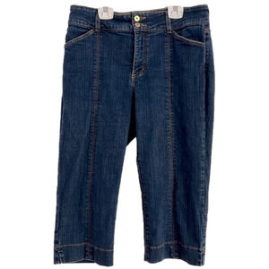 NYDJ premium Denim Jean Capris. Size 12P. Fits regular size 12